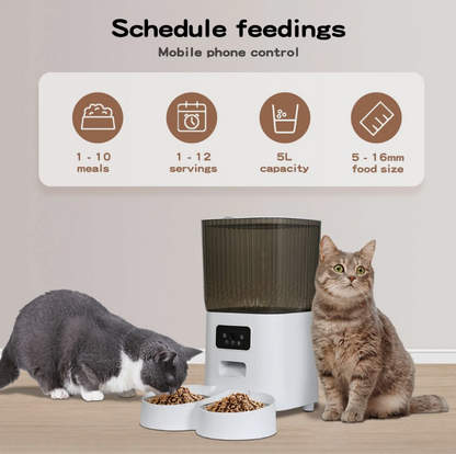 Roov™ Automatic Food Dispenser with Camera