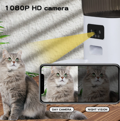 Roov™ Automatic Food Dispenser with Camera