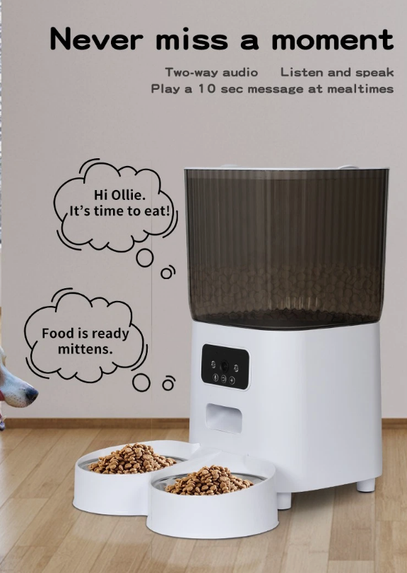 Roov™ Automatic Food Dispenser with Camera