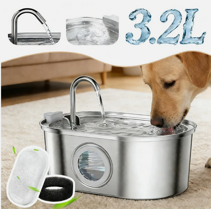 Roov™ Stainless Steel Drinking Fountain