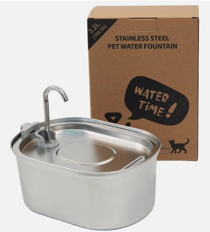 Roov™ Stainless Steel Drinking Fountain