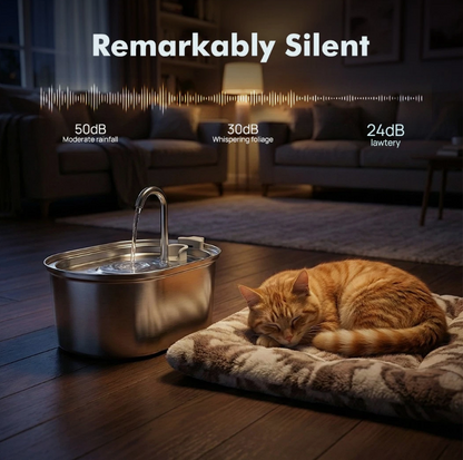 Roov™ Stainless Steel Drinking Fountain